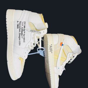 Air Jordan 1 Retro High OG Off White Size 10 Excellent Condition Worn Once
